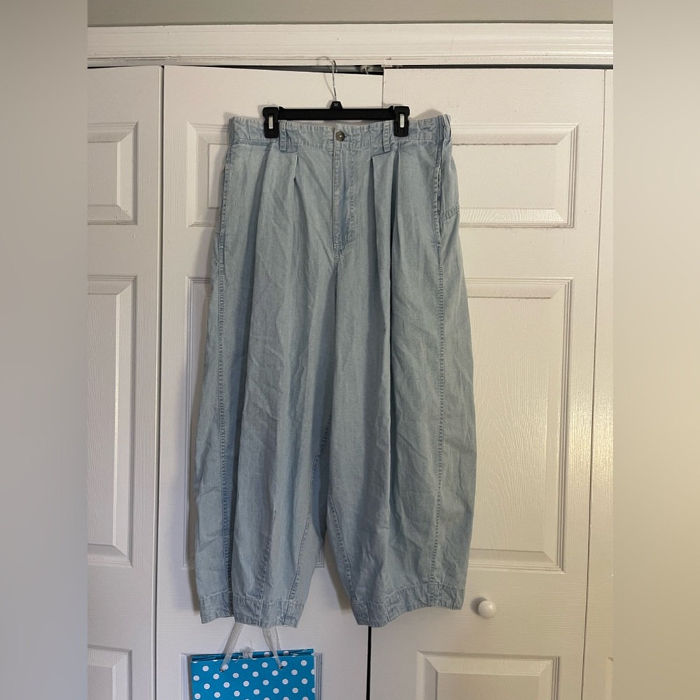 Free people barrel leg pants